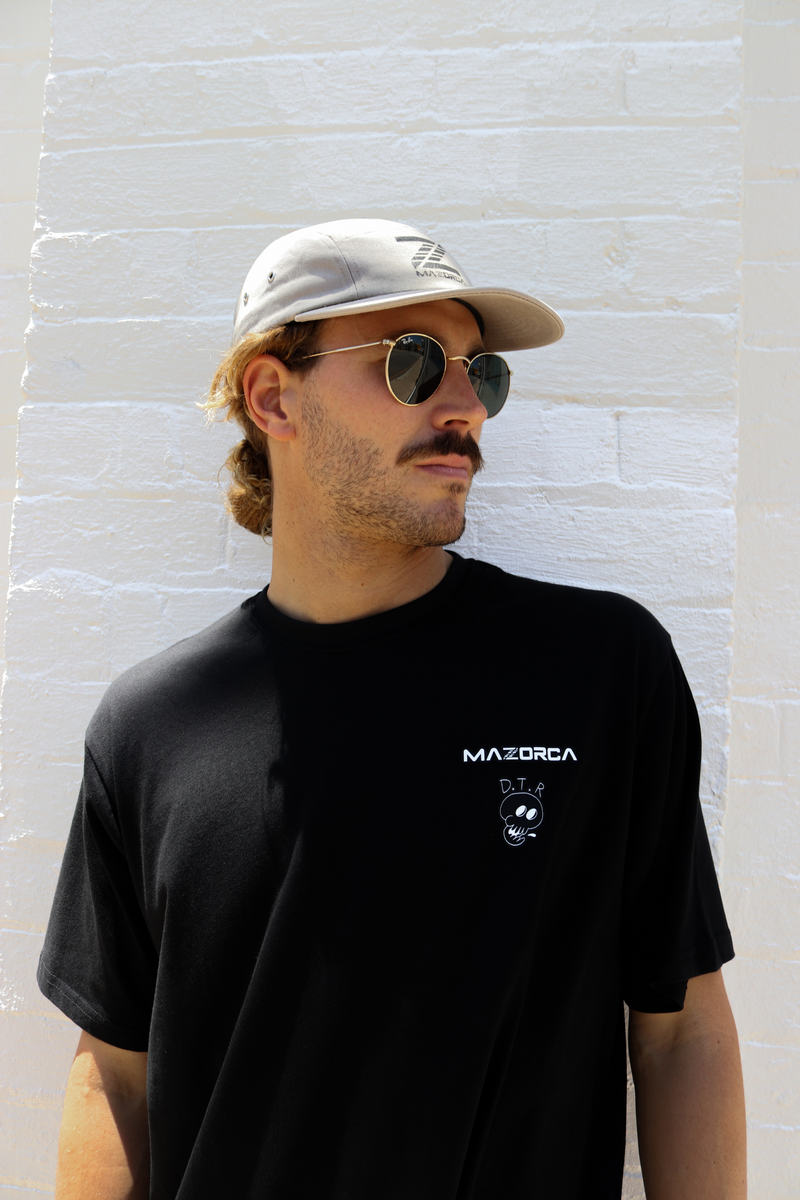 Le Shacked Black Mens Tee